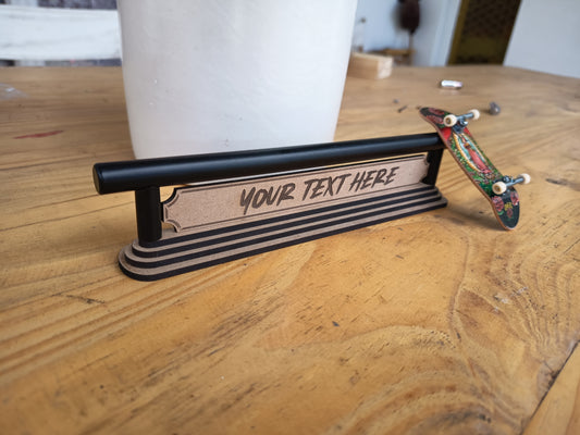 Seshed Out Mini Rail, Custom Engrave Edition