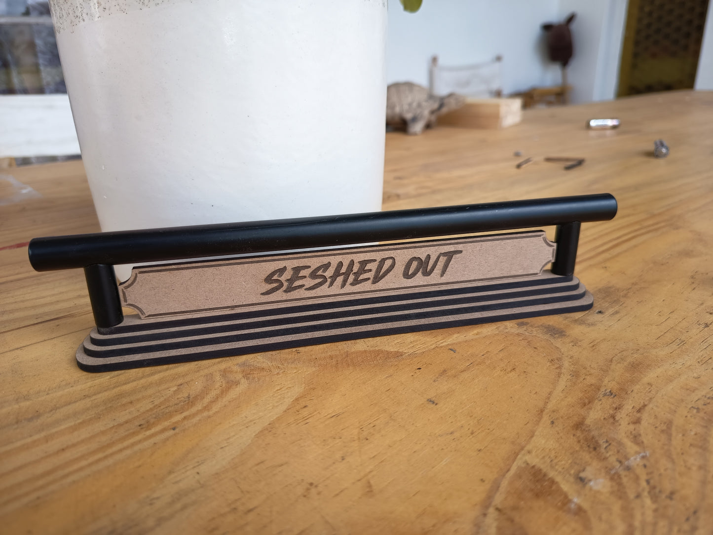 Seshed Out Mini Rail, Custom Engrave Edition