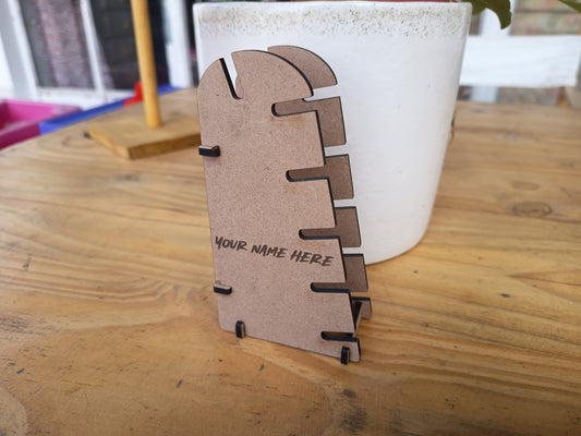 Seshed Out Fingerboard Display Stand, Custom Engrave Edition (Day 3 Drop)