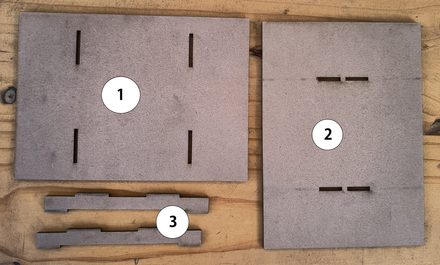 Modular Half Pipe - Laser Cut Fingerboard Ramp