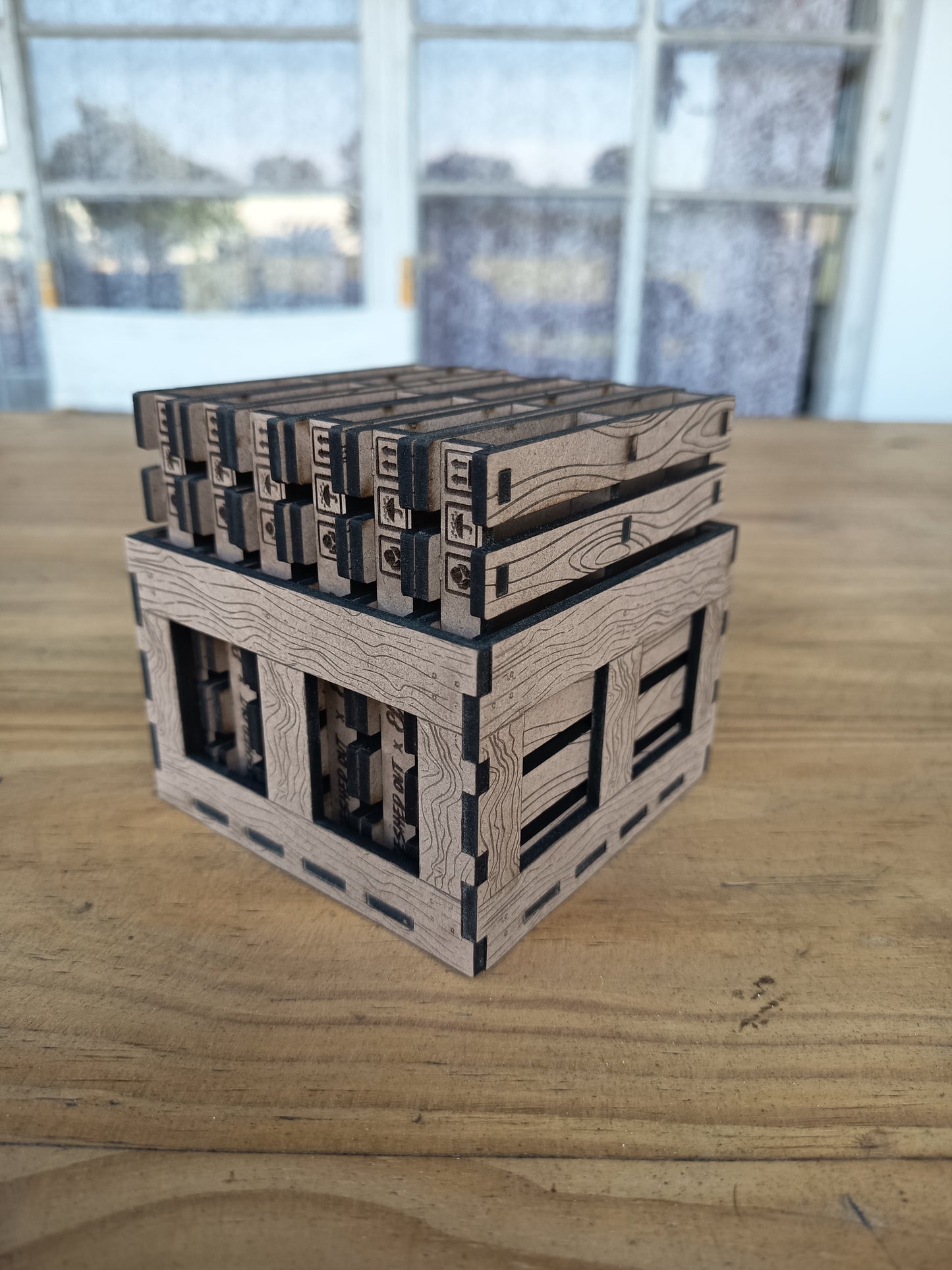 Seshed Out × El’dublow Mini Pallet Crate (6-Pack)