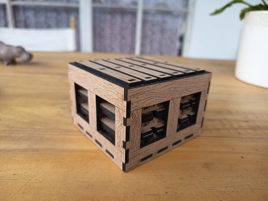 Seshed Out × El’dublow Mini Pallet Crate (4-Pack)